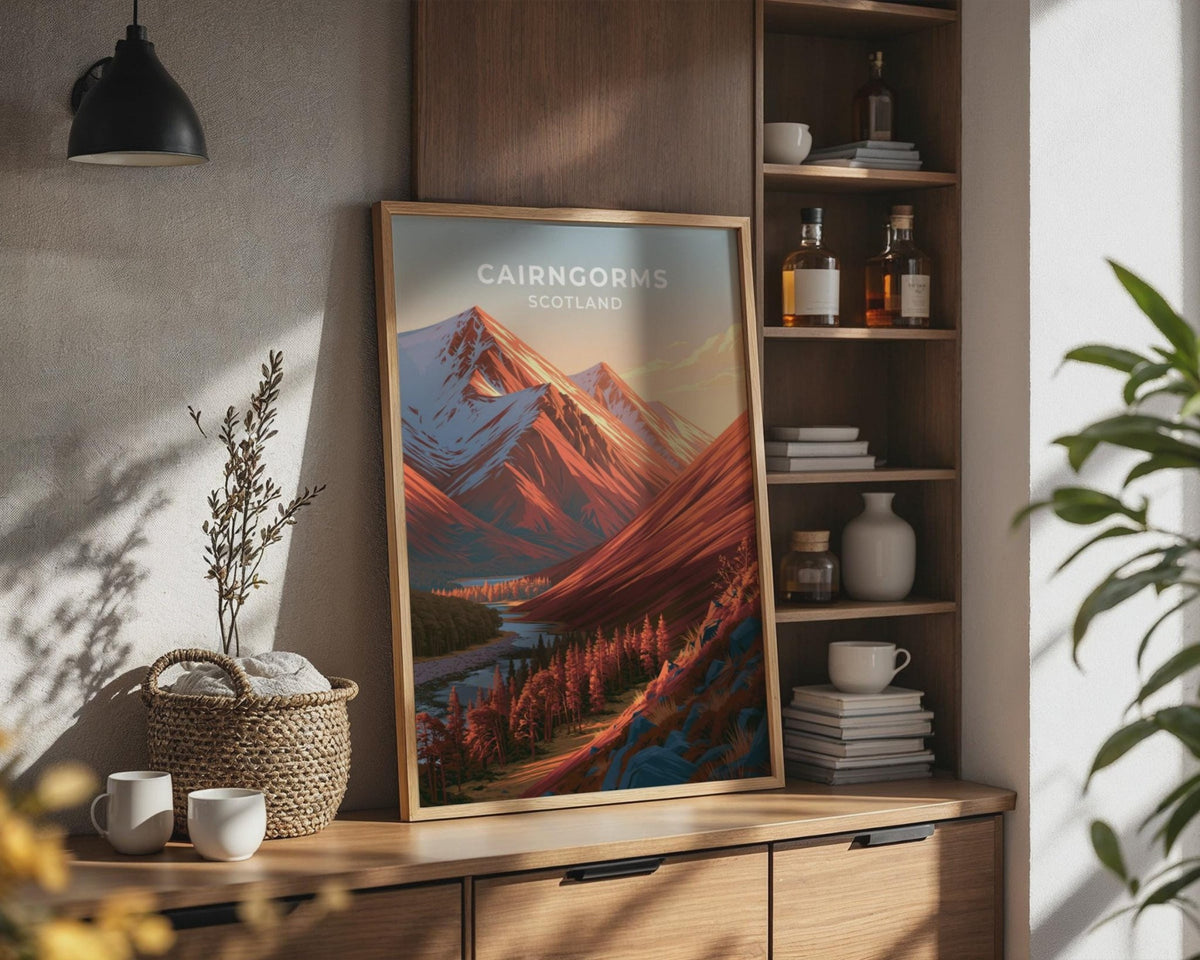 Cairngorms Poster - WanderWall