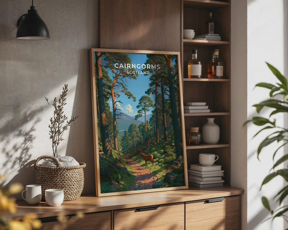 Cairngorms Poster - WanderWall