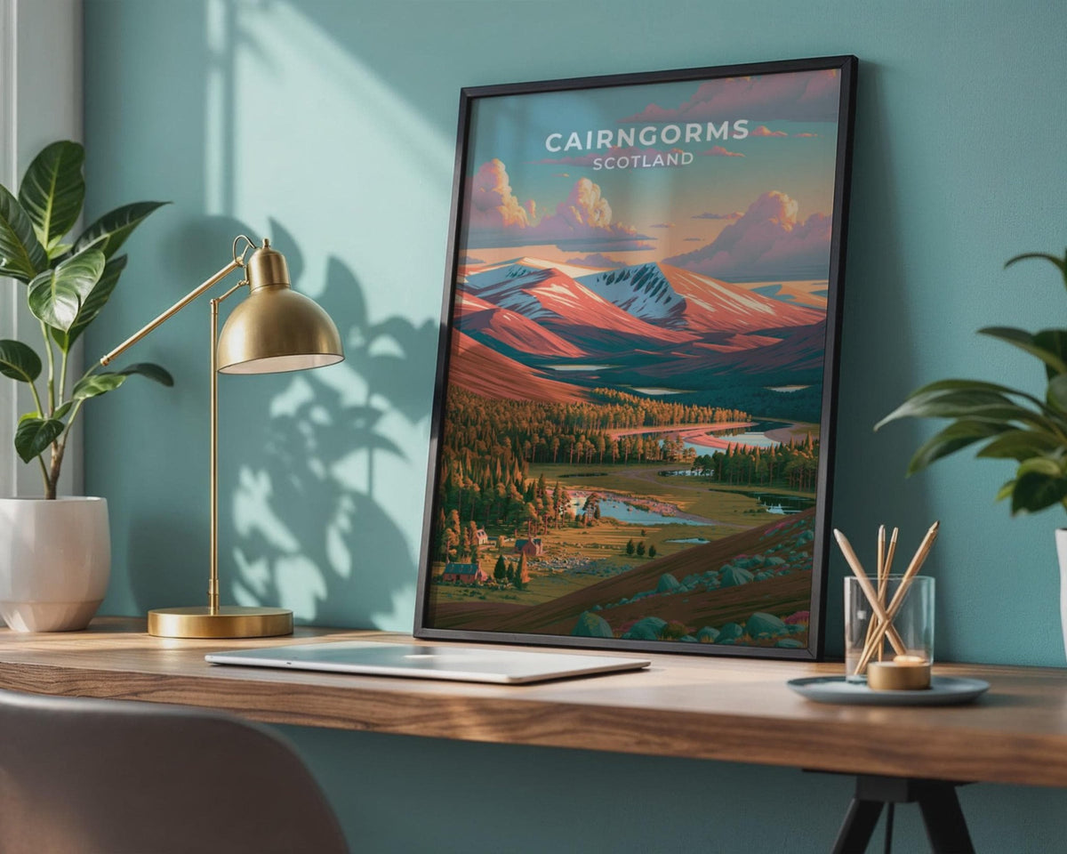 Cairngorms Poster - WanderWall