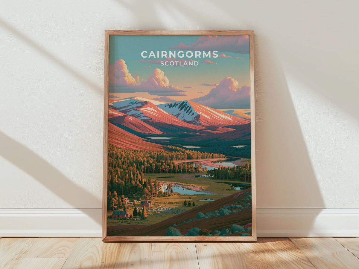 Cairngorms Poster - WanderWall