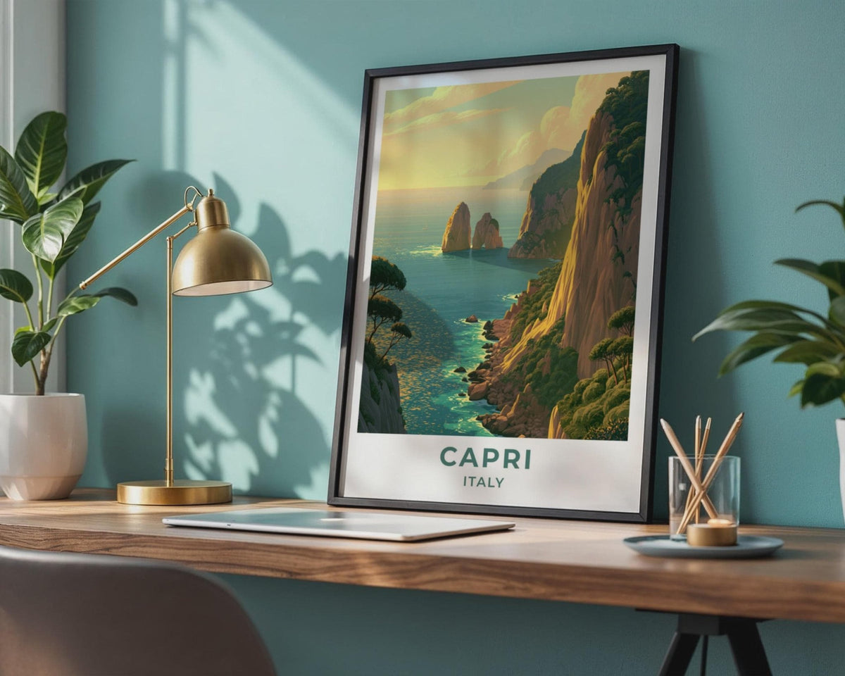 Capri Poster - WanderWall