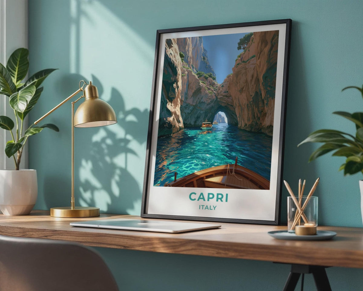 Capri Poster - WanderWall