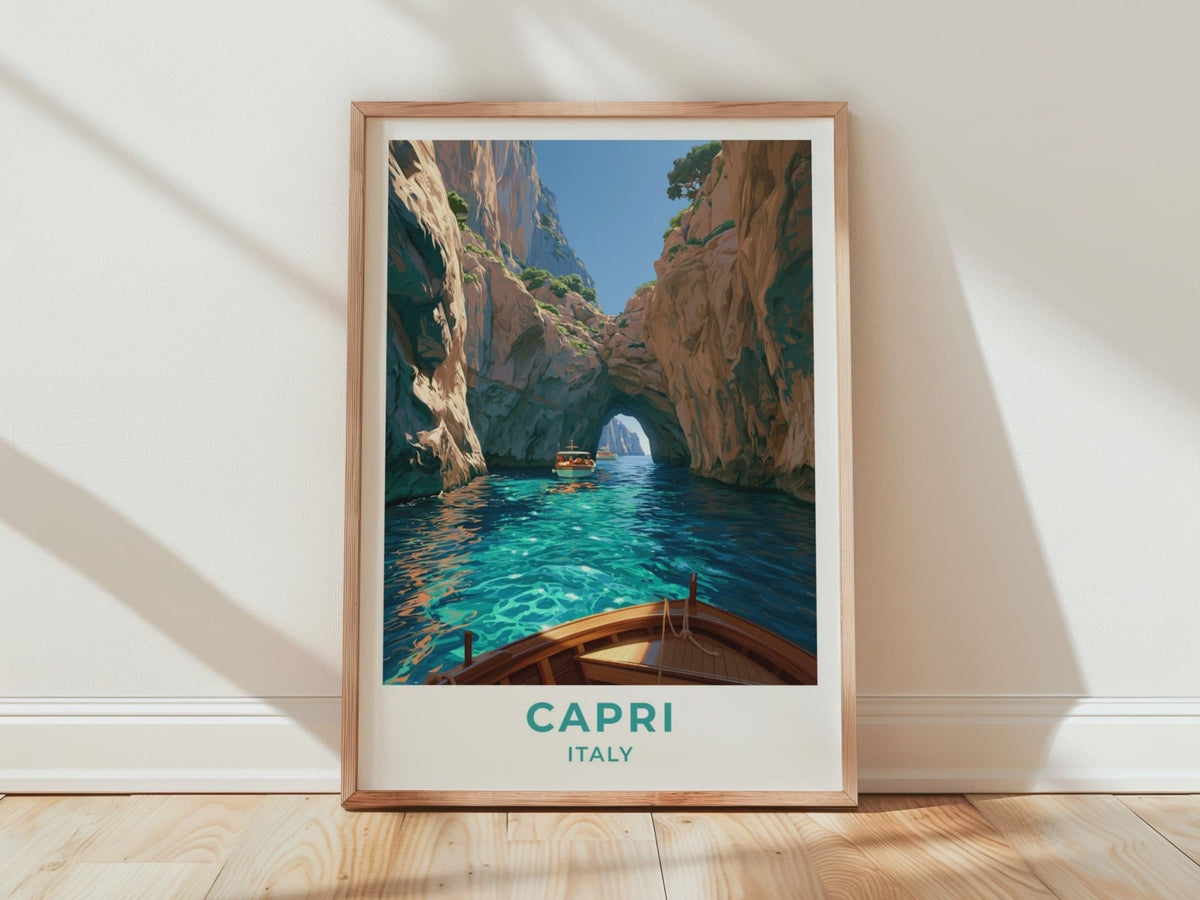 Capri Poster - WanderWall