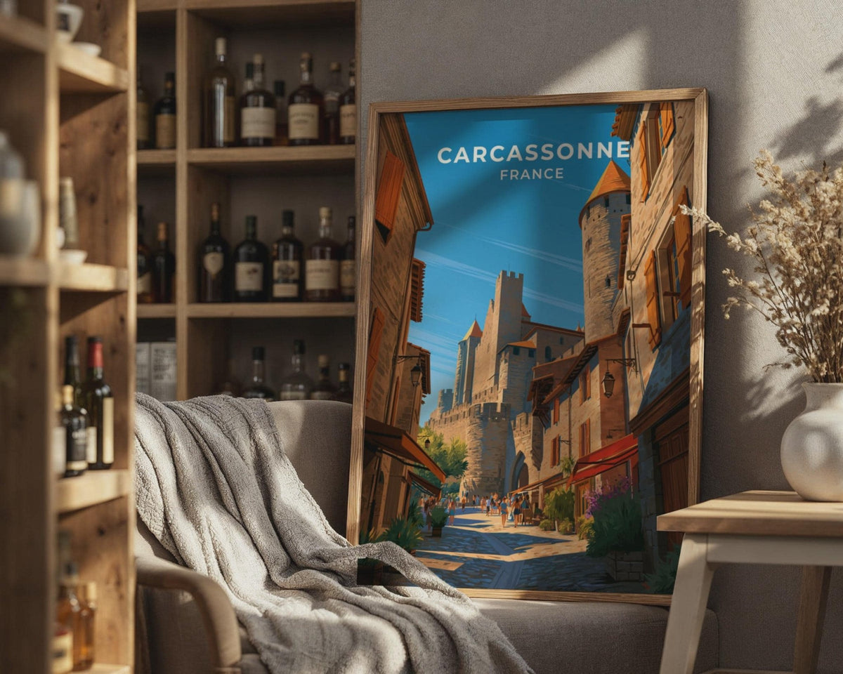 Carcassonne Poster - WanderWall