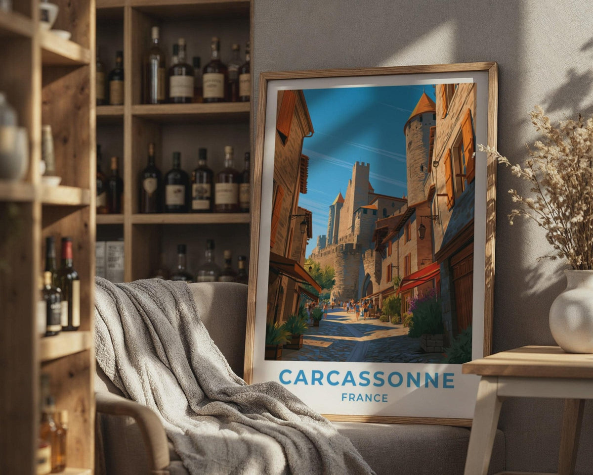 Carcassonne Poster - WanderWall