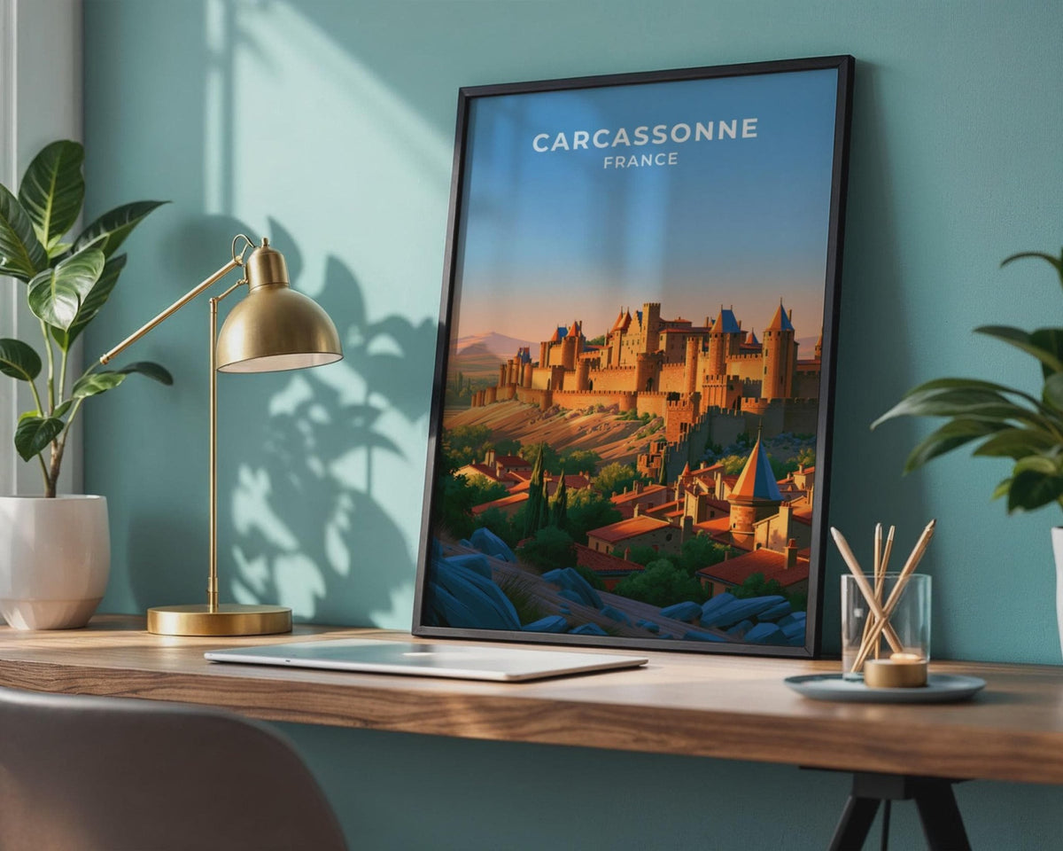 Carcassonne Poster - WanderWall
