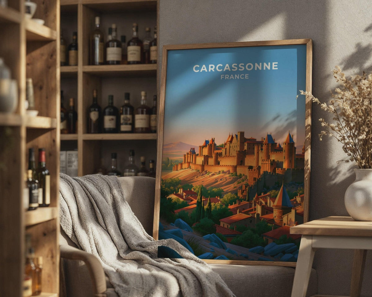 Carcassonne Poster - WanderWall