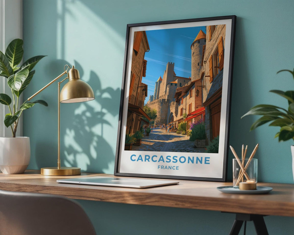Carcassonne Poster - WanderWall