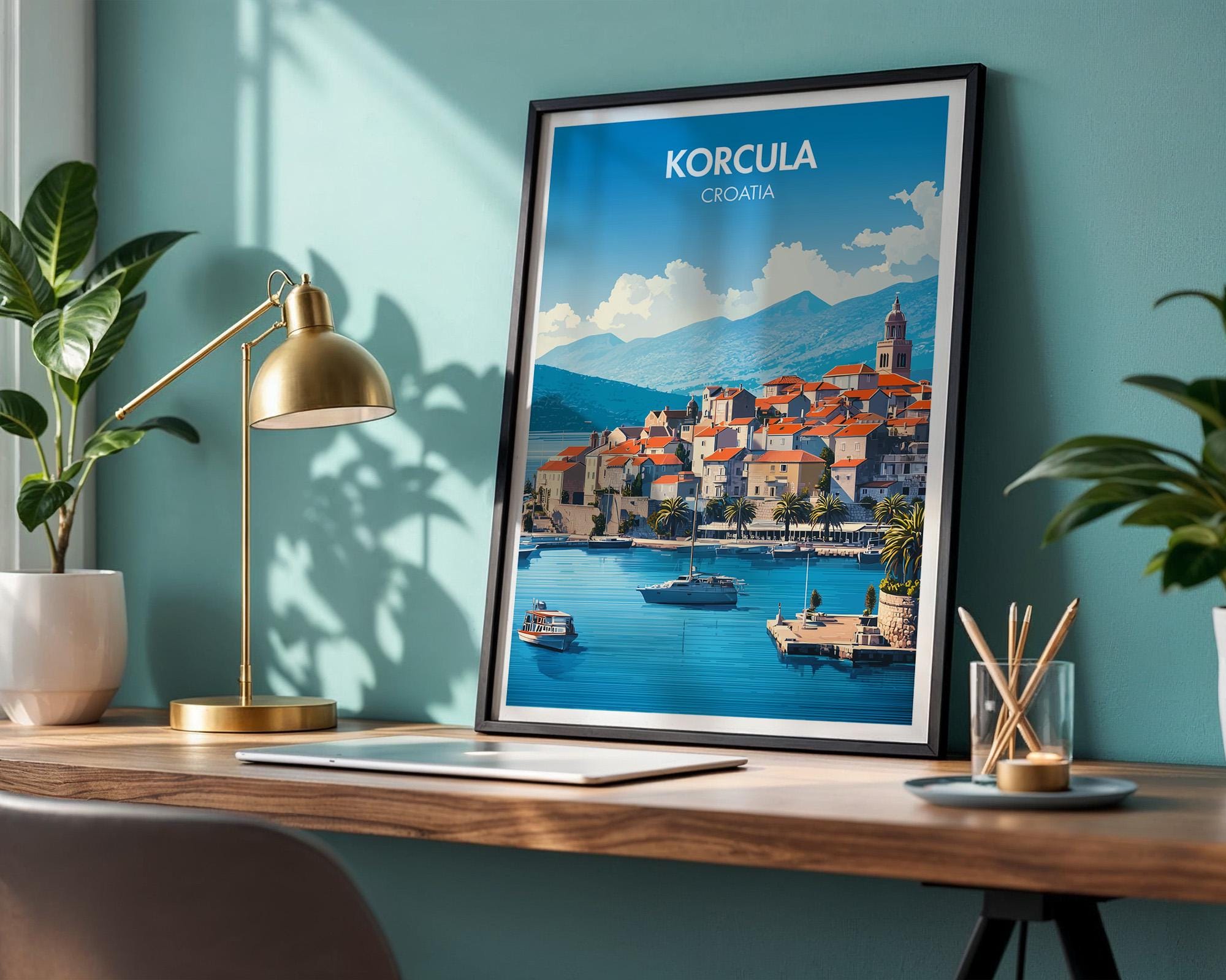 Korcula Poster