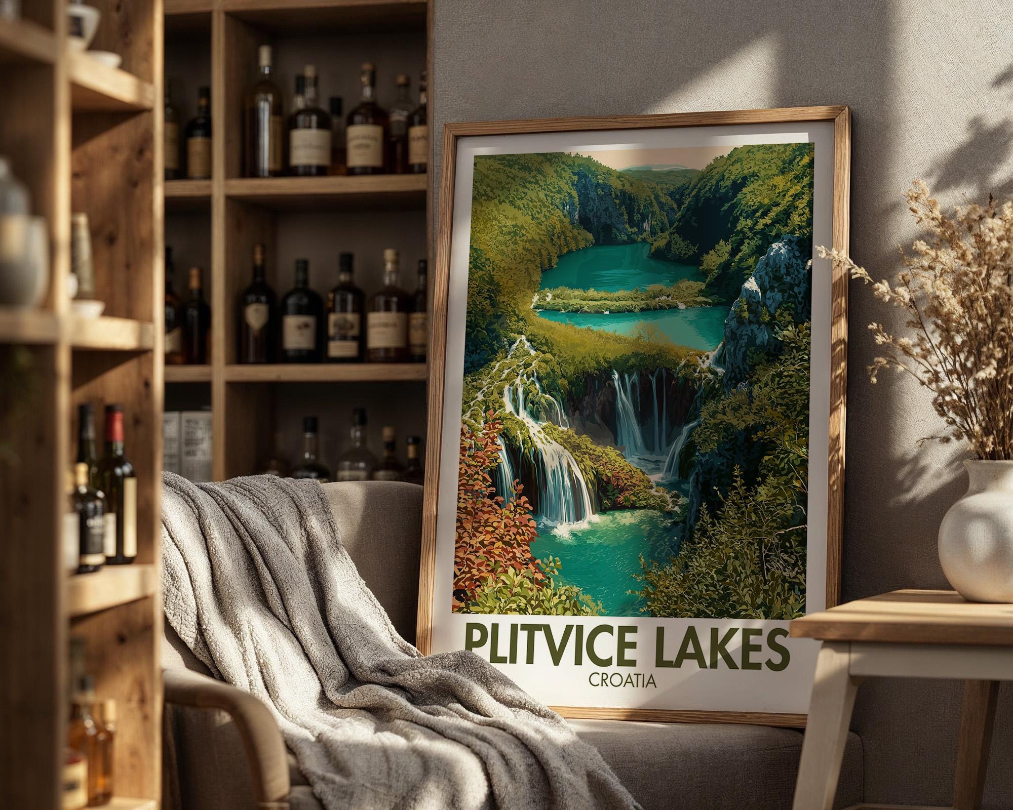 Plitvice Lakes Poster