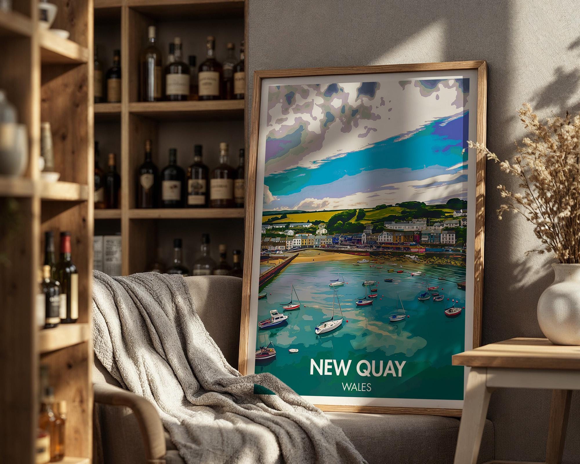 New Quay Poster