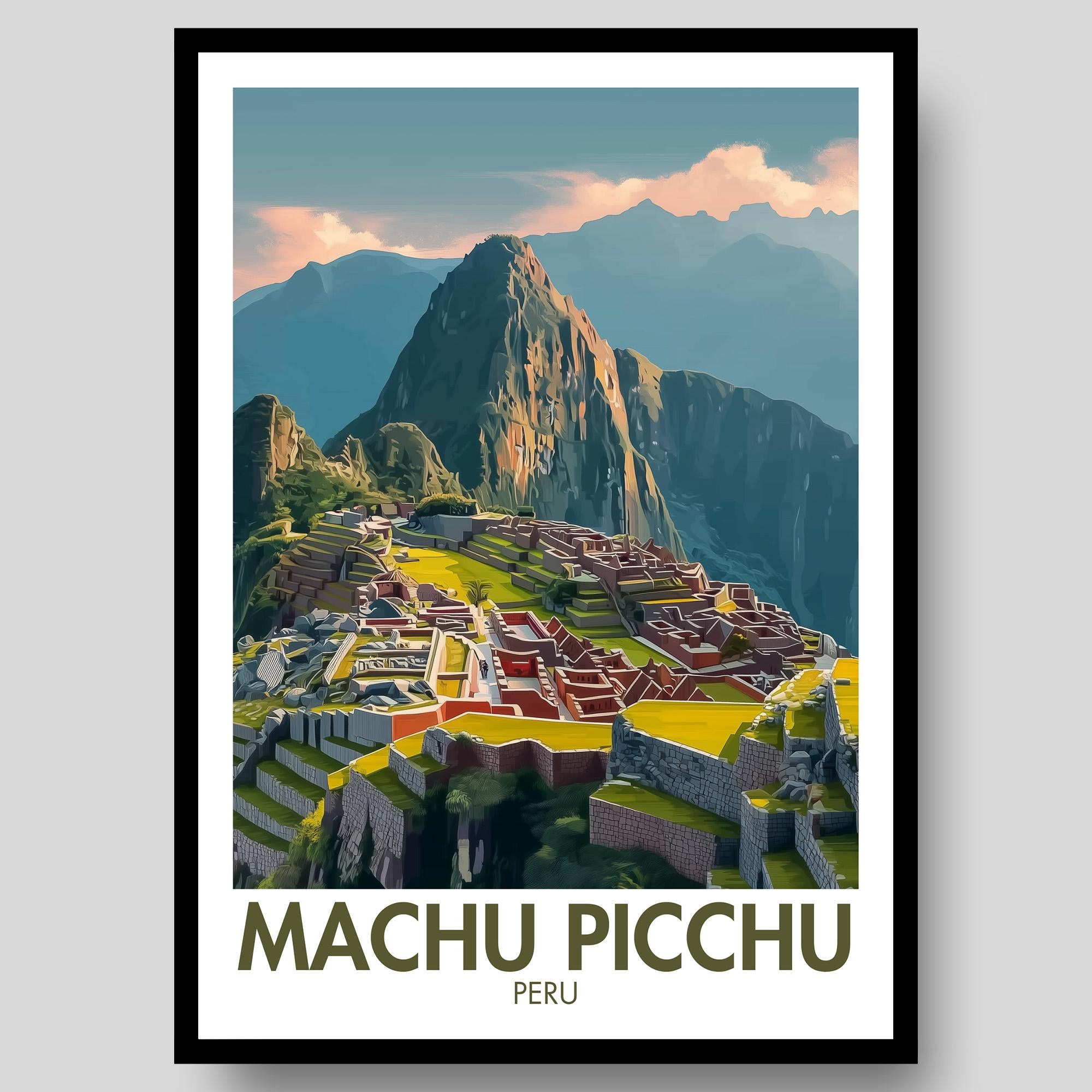 Machu Picchu Poster