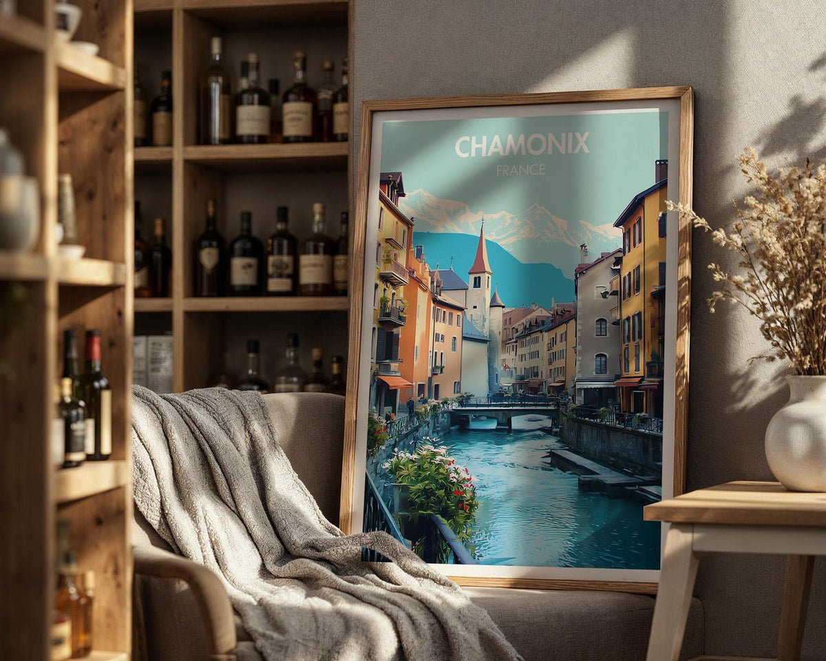 Chamonix Poster - WanderWall