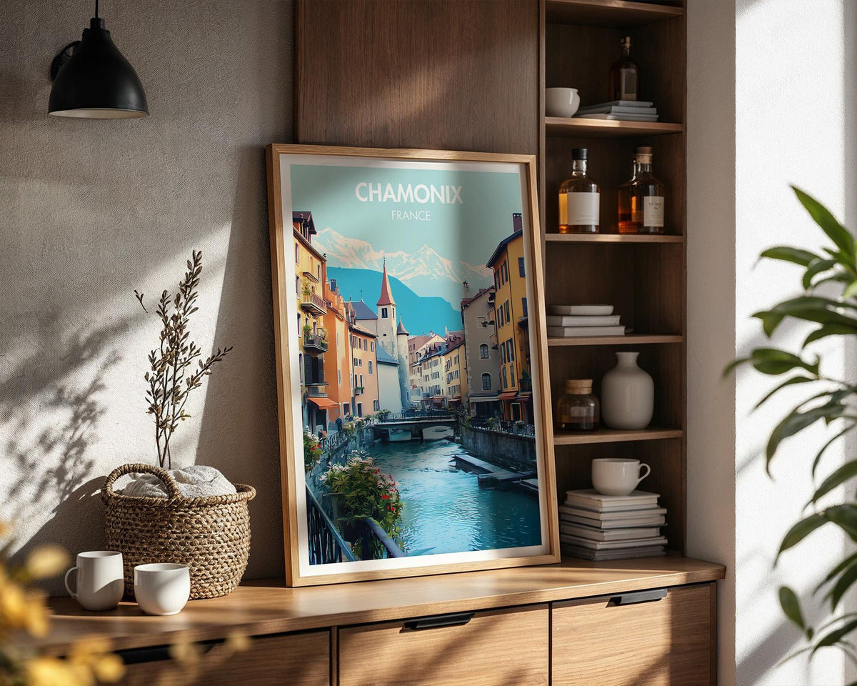 Chamonix Poster - WanderWall