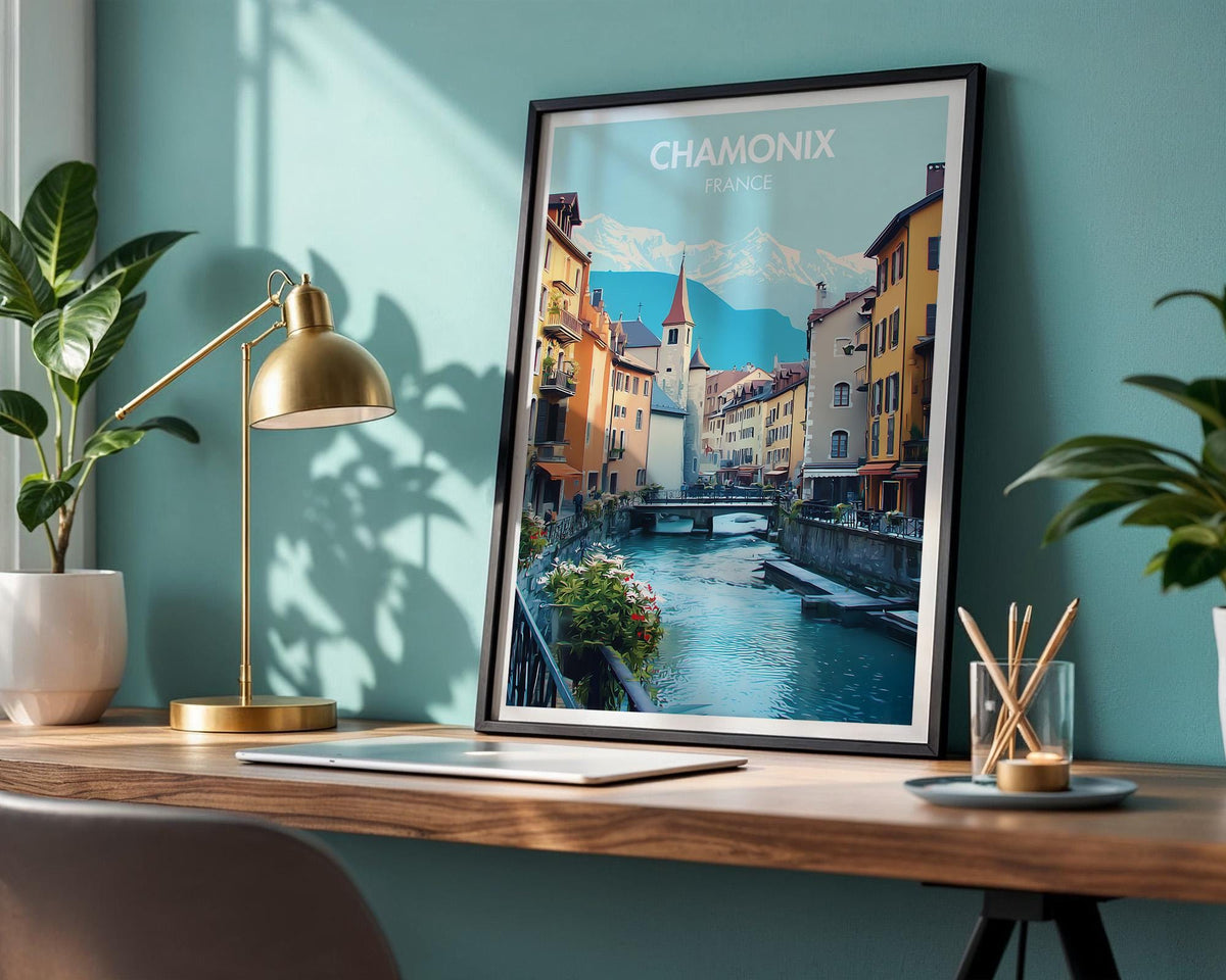 Chamonix Poster - WanderWall