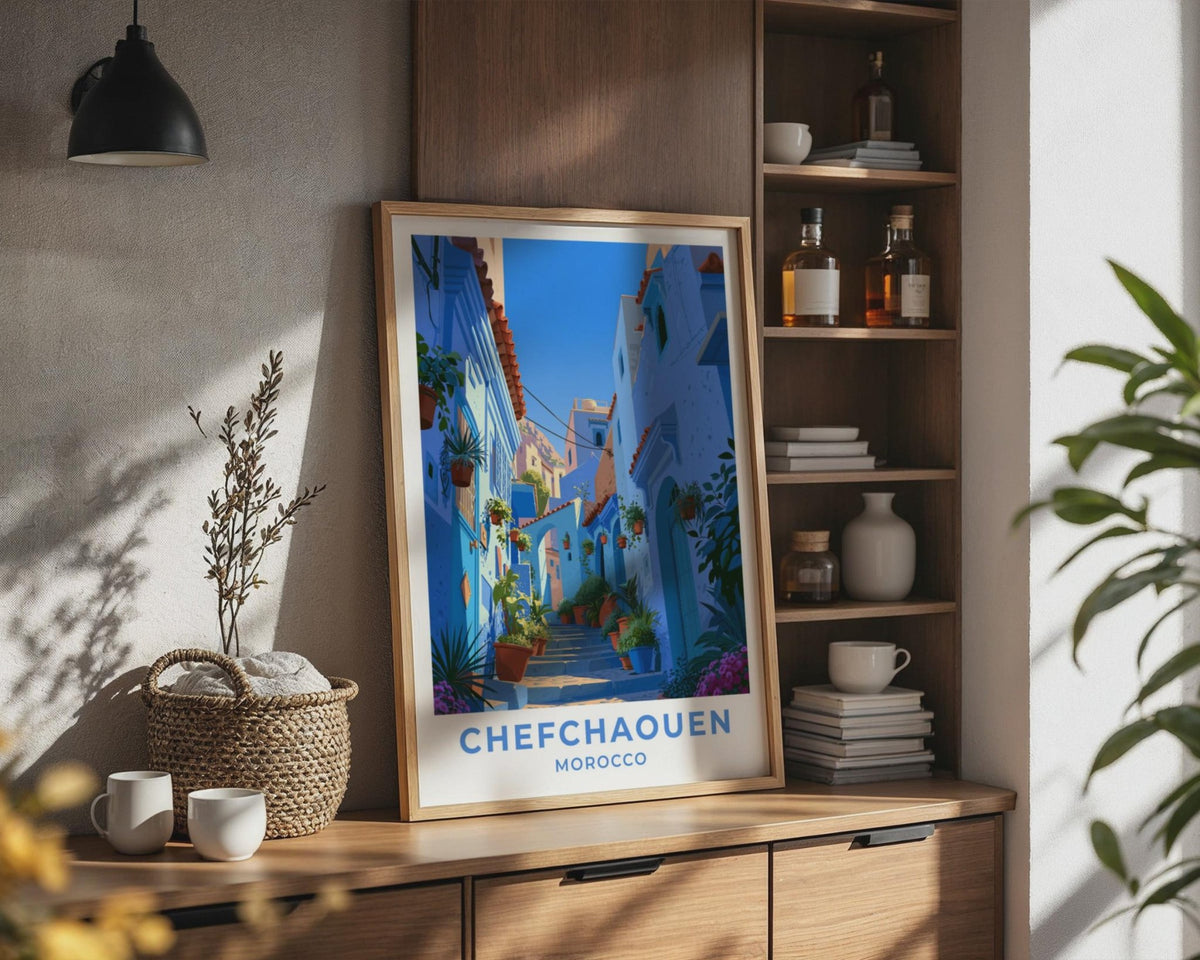 Chefchaouen Poster - WanderWall