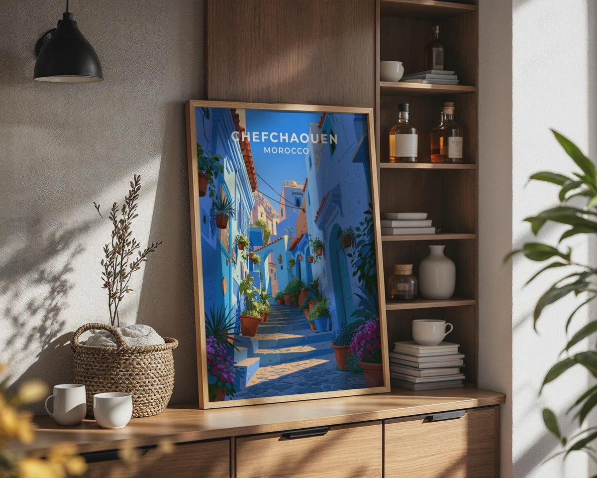 Chefchaouen Poster - WanderWall
