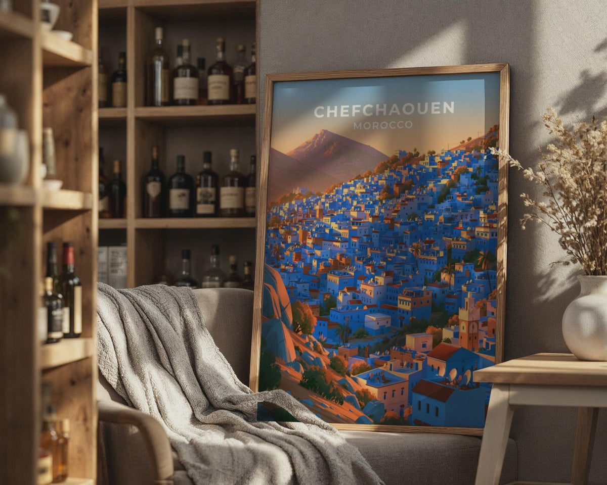 Chefchaouen Poster - WanderWall