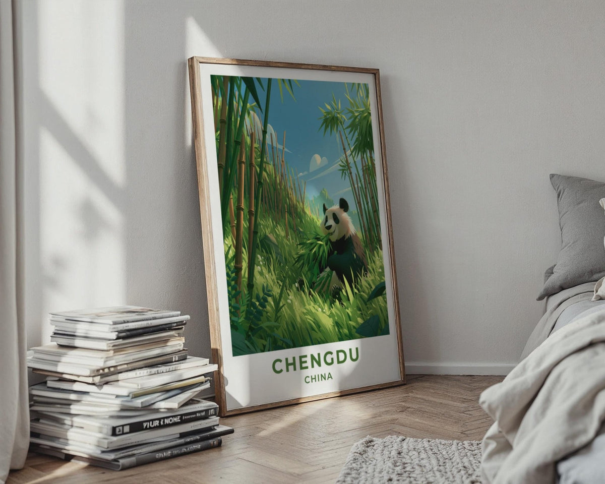 Chengdu Poster - WanderWall