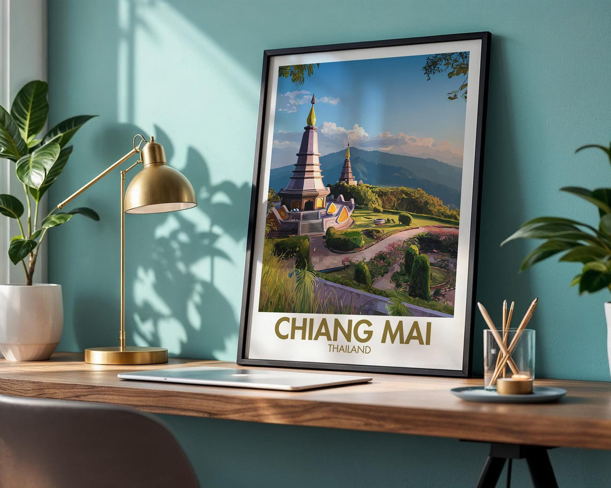 Chiang Mai Poster - WanderWall
