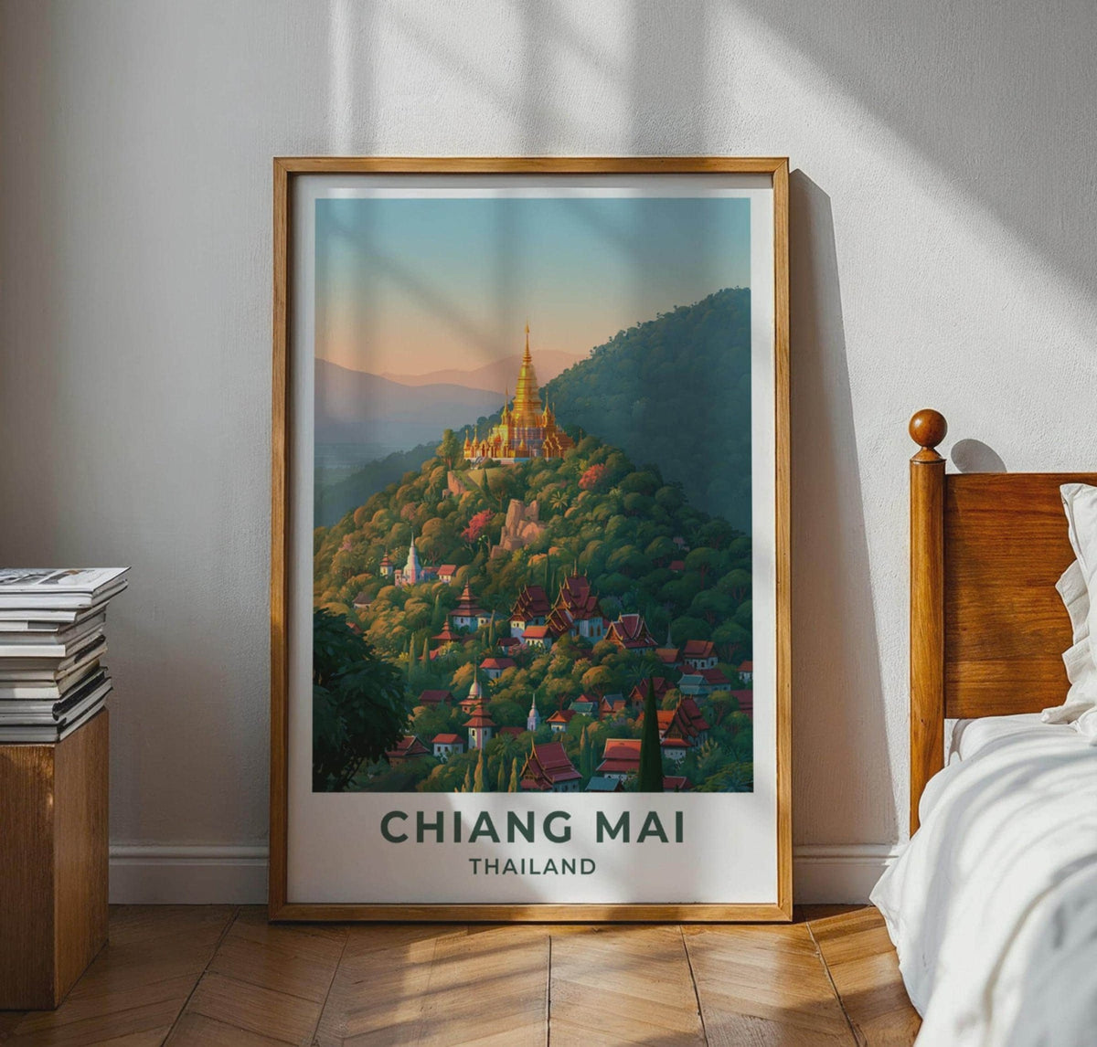 Chiang Mai Poster - WanderWall