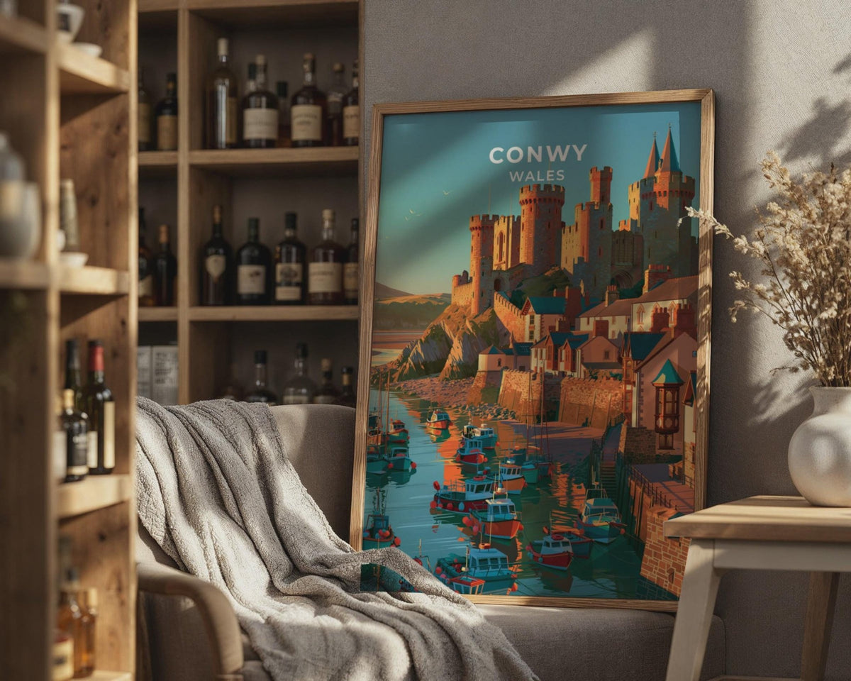 Conwy Castle Poster - WanderWall