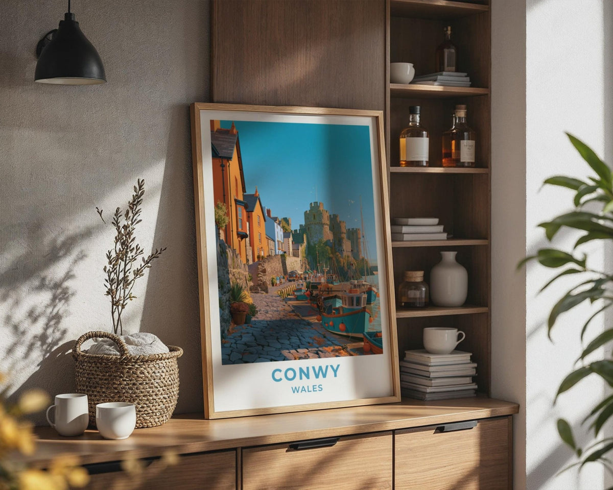 Conwy Castle Poster - WanderWall
