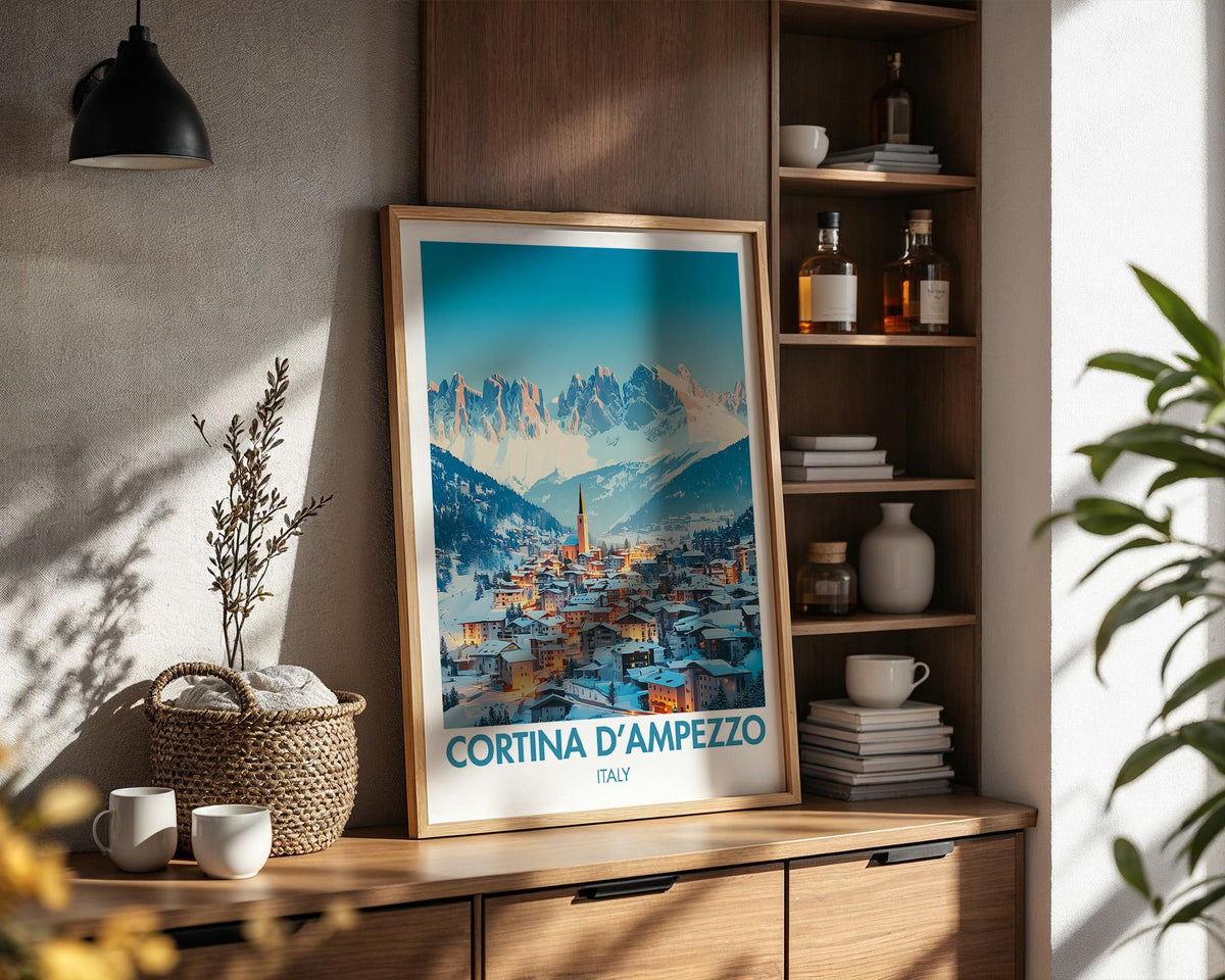 Cortina d'Ampezzo Poster - WanderWall