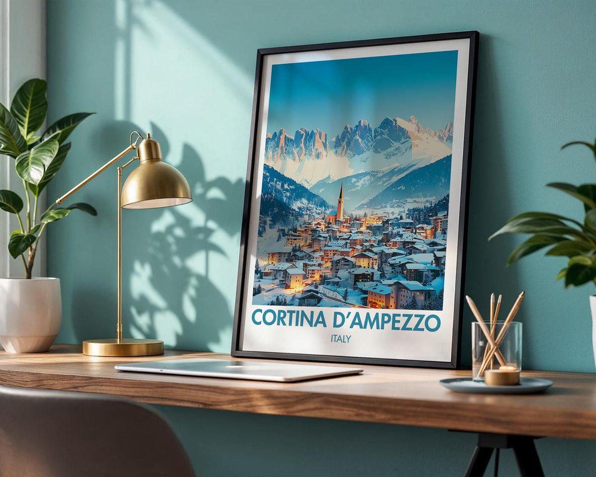 Cortina d'Ampezzo Poster - WanderWall