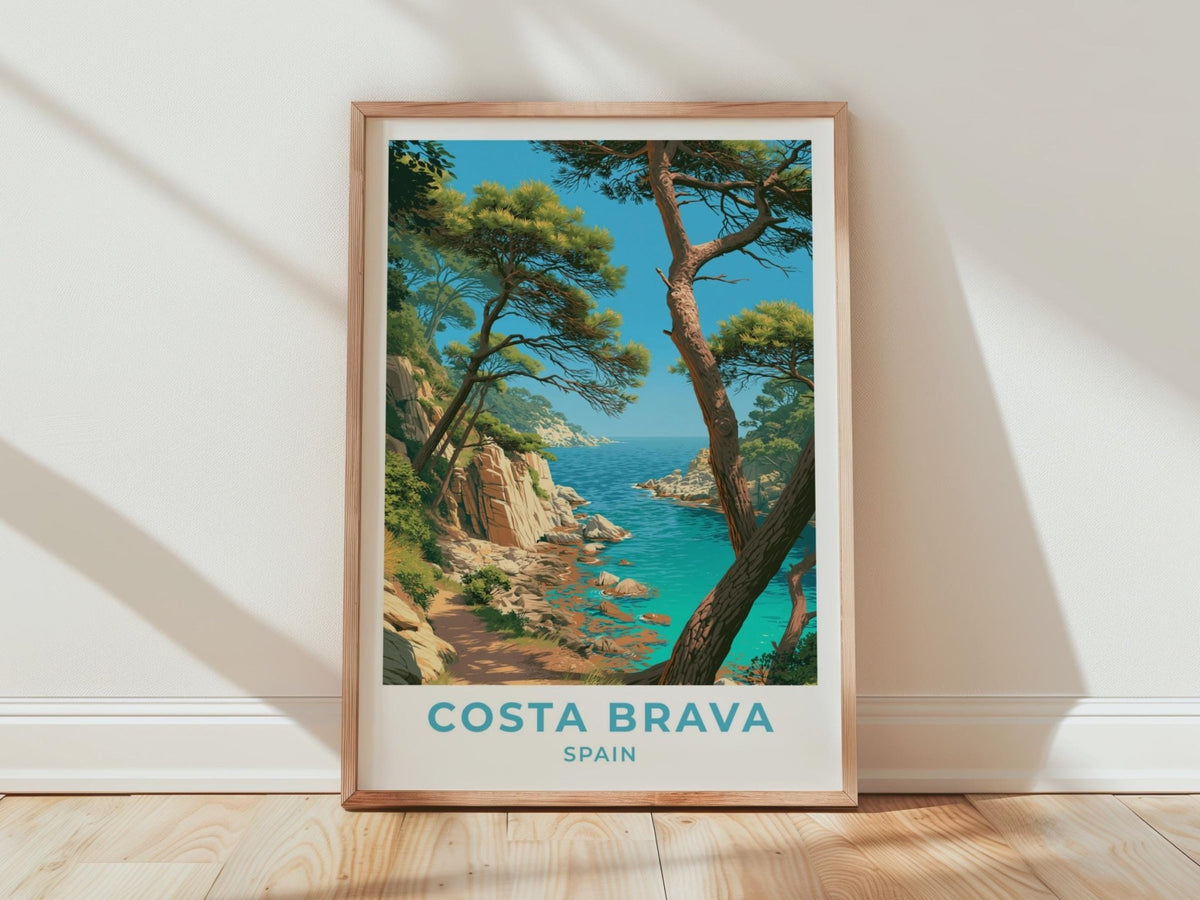 Costa Brava Poster - WanderWall