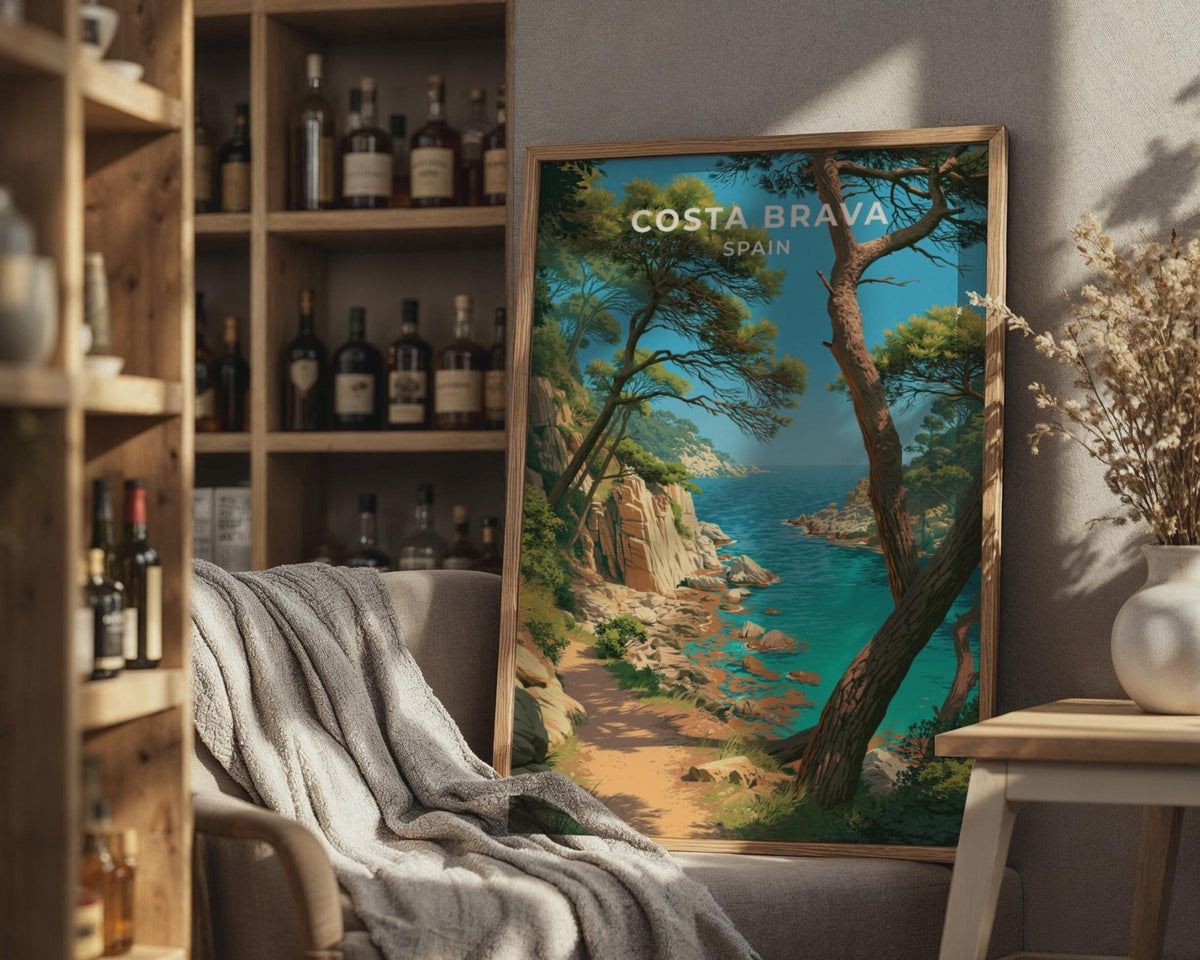 Costa Brava Poster - WanderWall