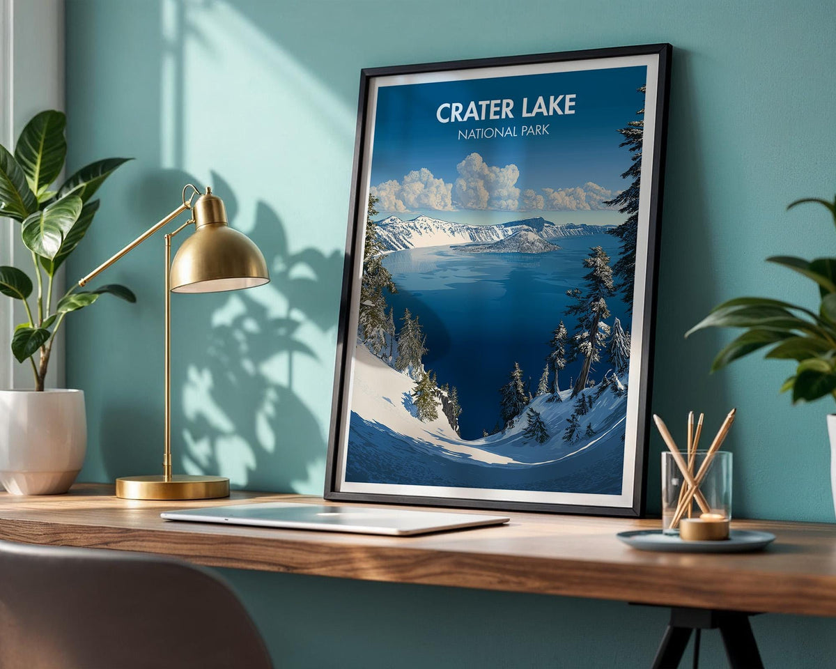 Crater Lake Poster - WanderWall