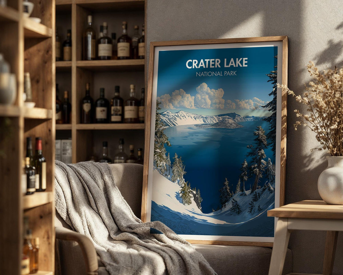 Crater Lake Poster - WanderWall