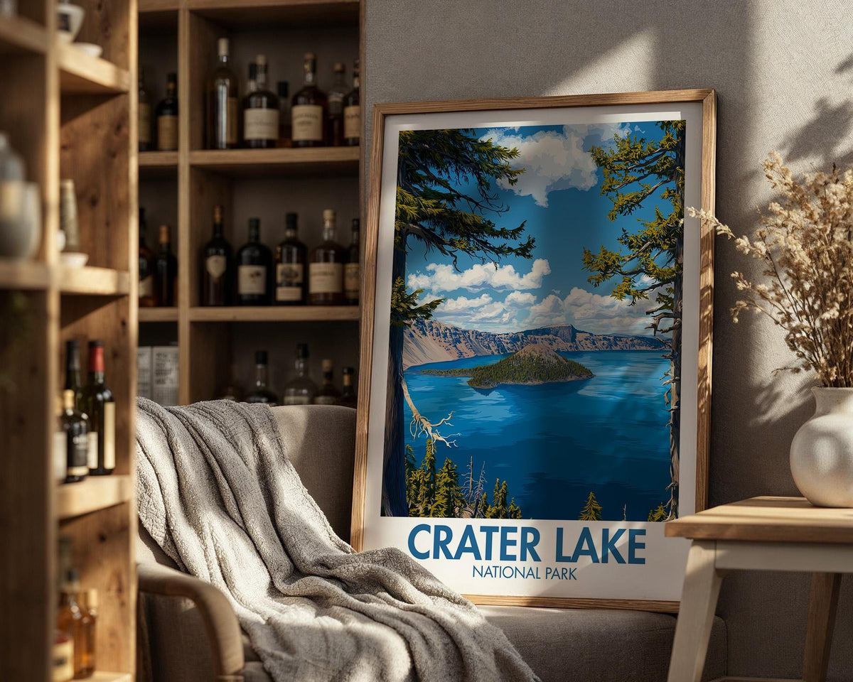 Crater Lake Poster - WanderWall