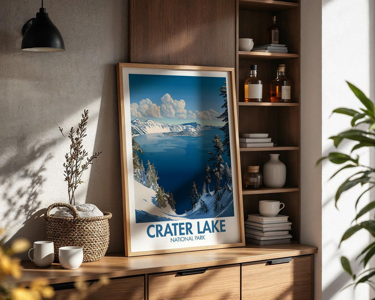 Crater Lake Poster - WanderWall