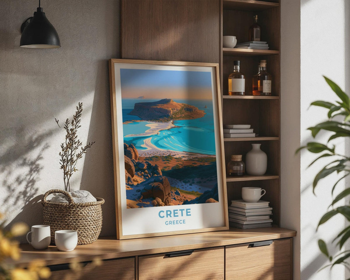 Crete Poster - WanderWall