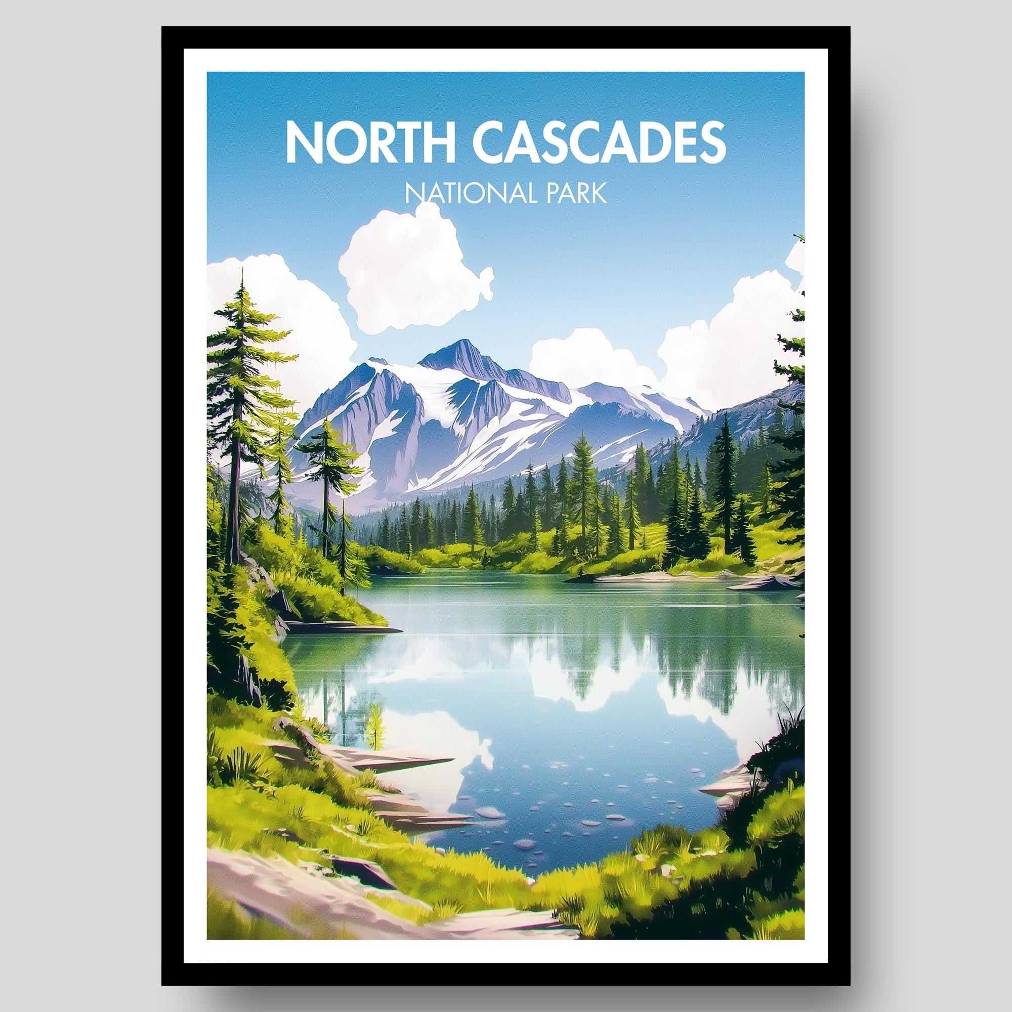 North Cascades National Park Poster