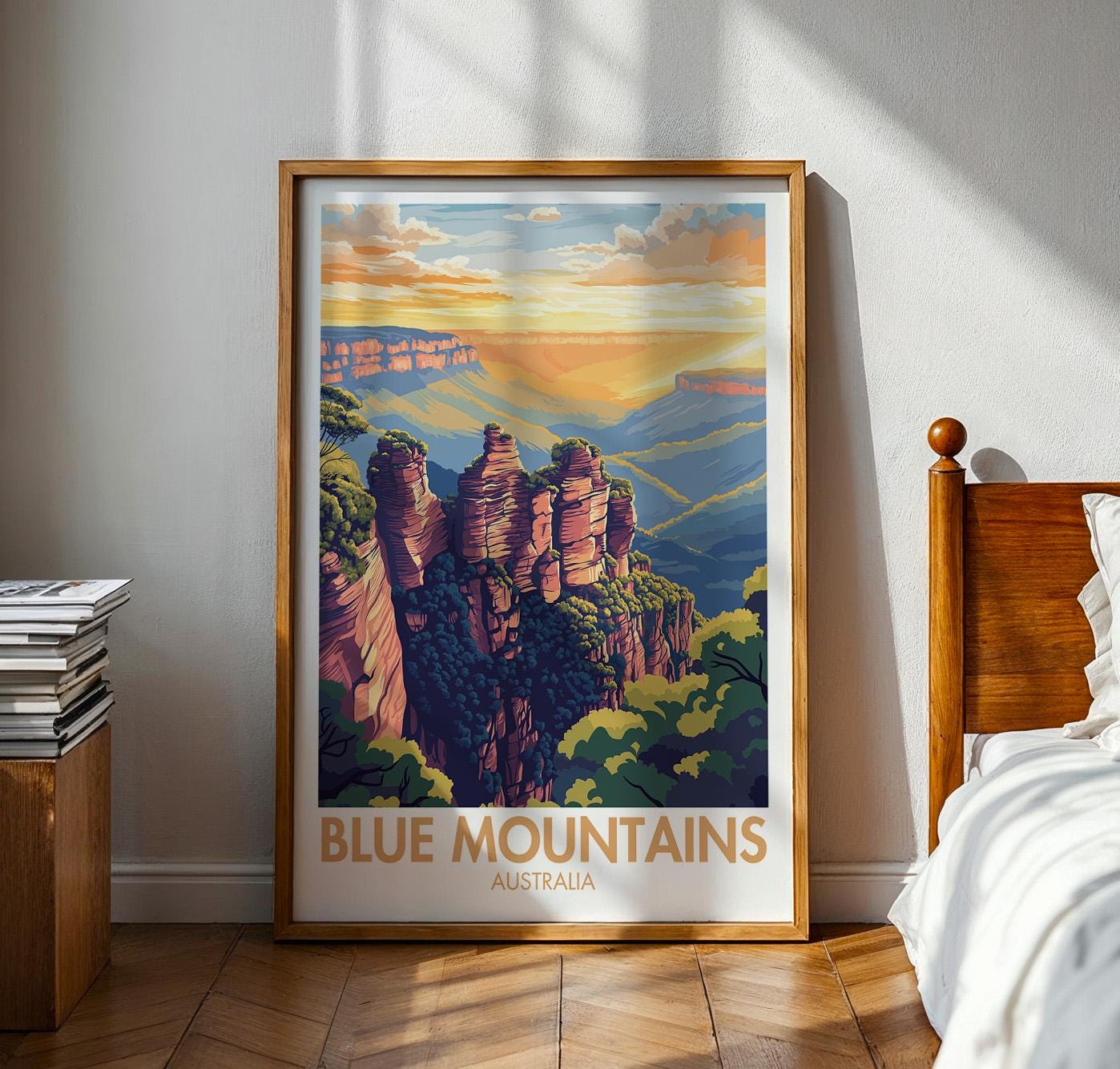 Blue Mountains Poster