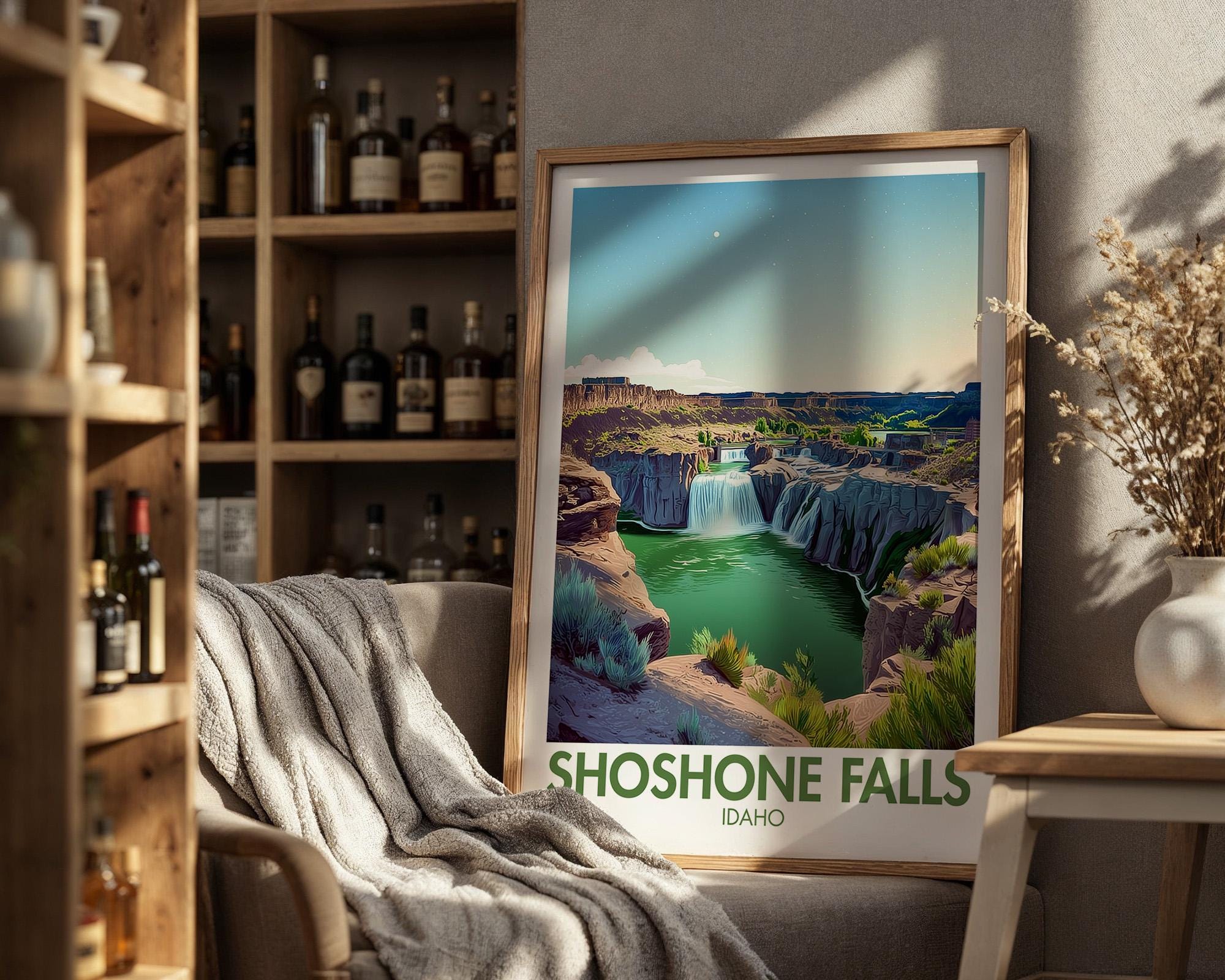 Shoshone Falls Poster