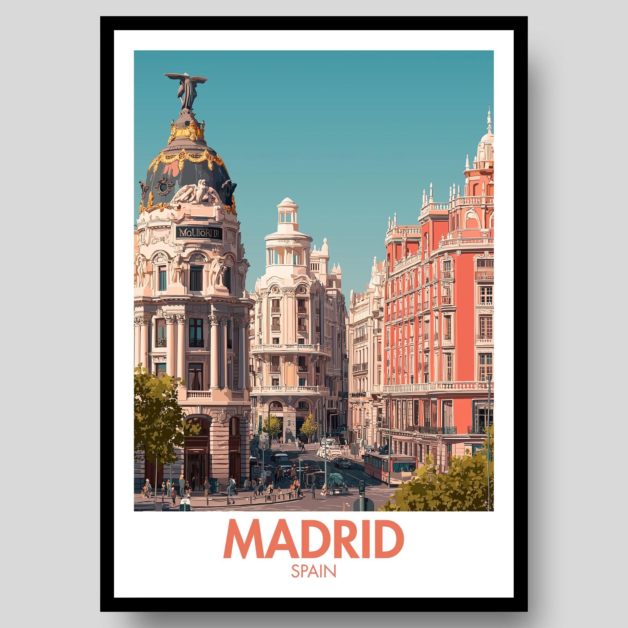 Madrid Poster