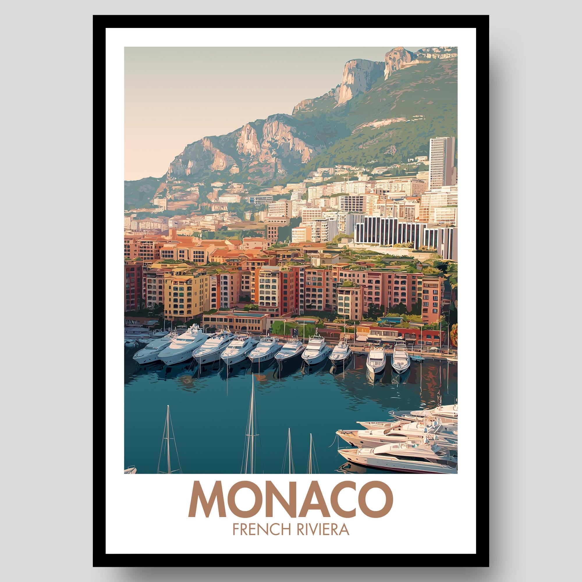 Monaco Poster