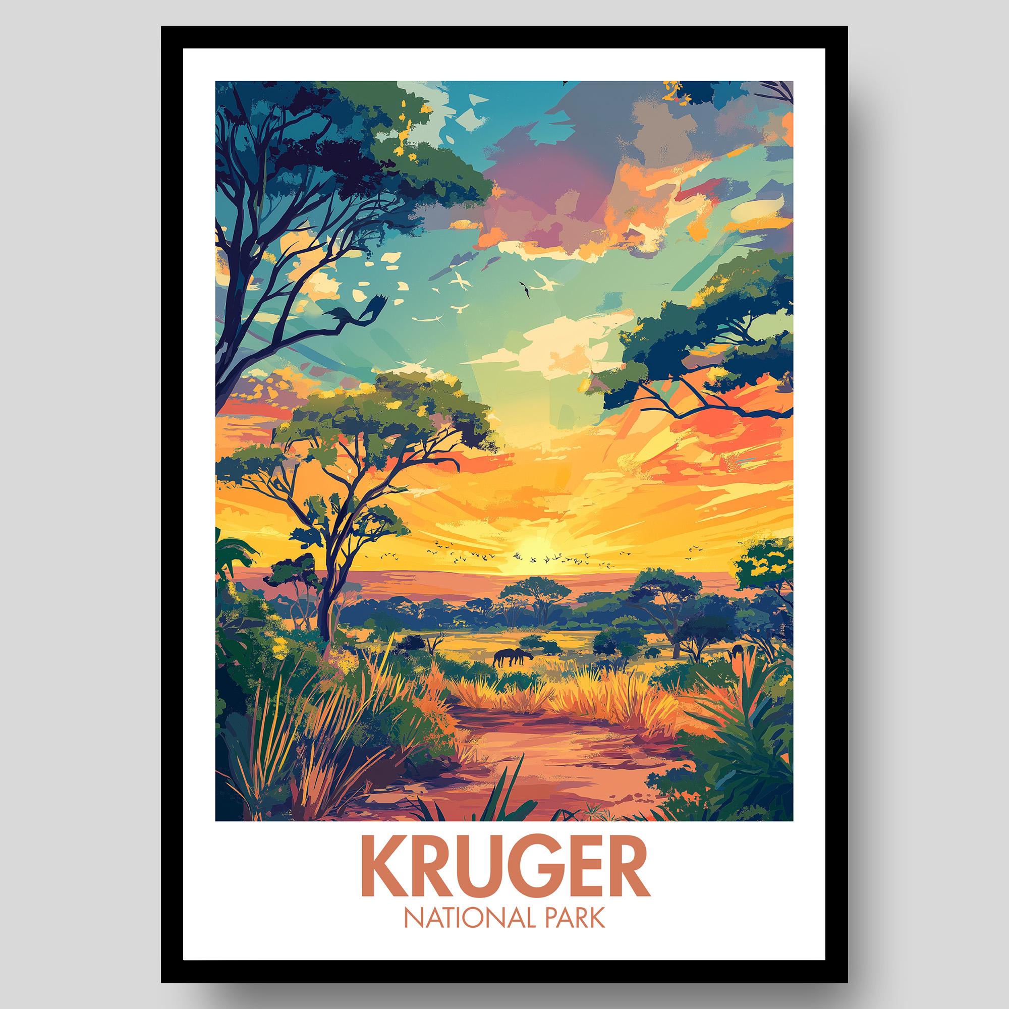 Kruger National Park Poster