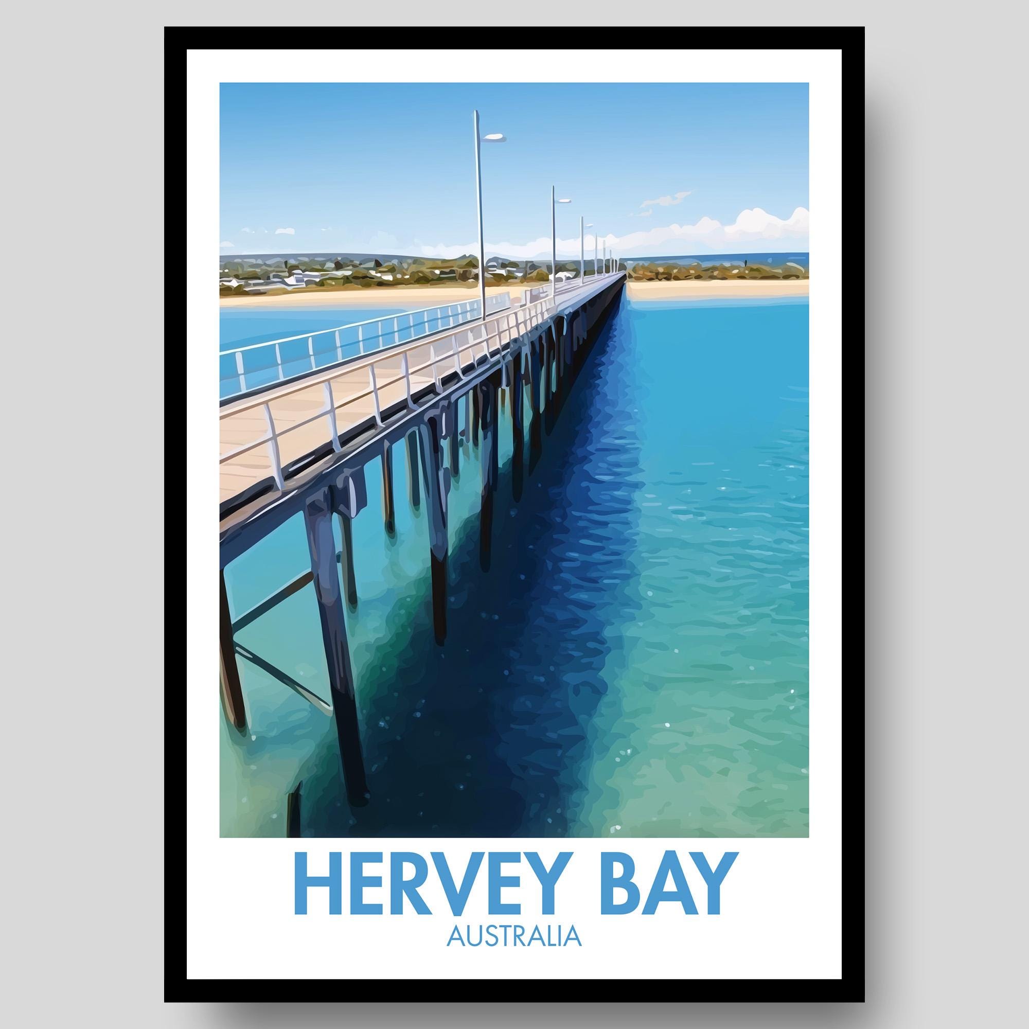 Hervey Bay Poster