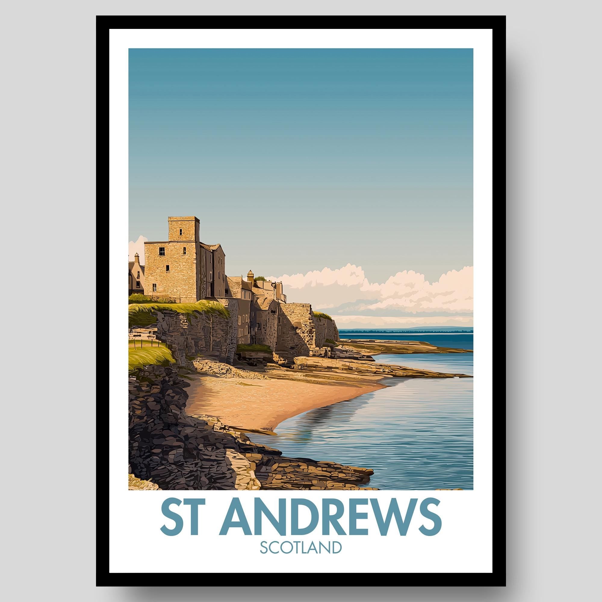 St Andrews Poster