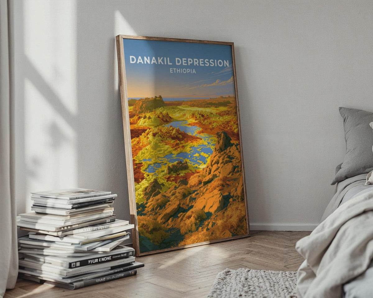 Danakil Depression Poster - WanderWall
