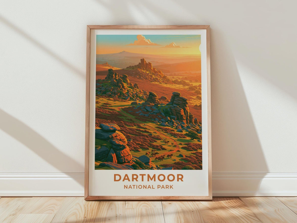Dartmoor Poster - WanderWall