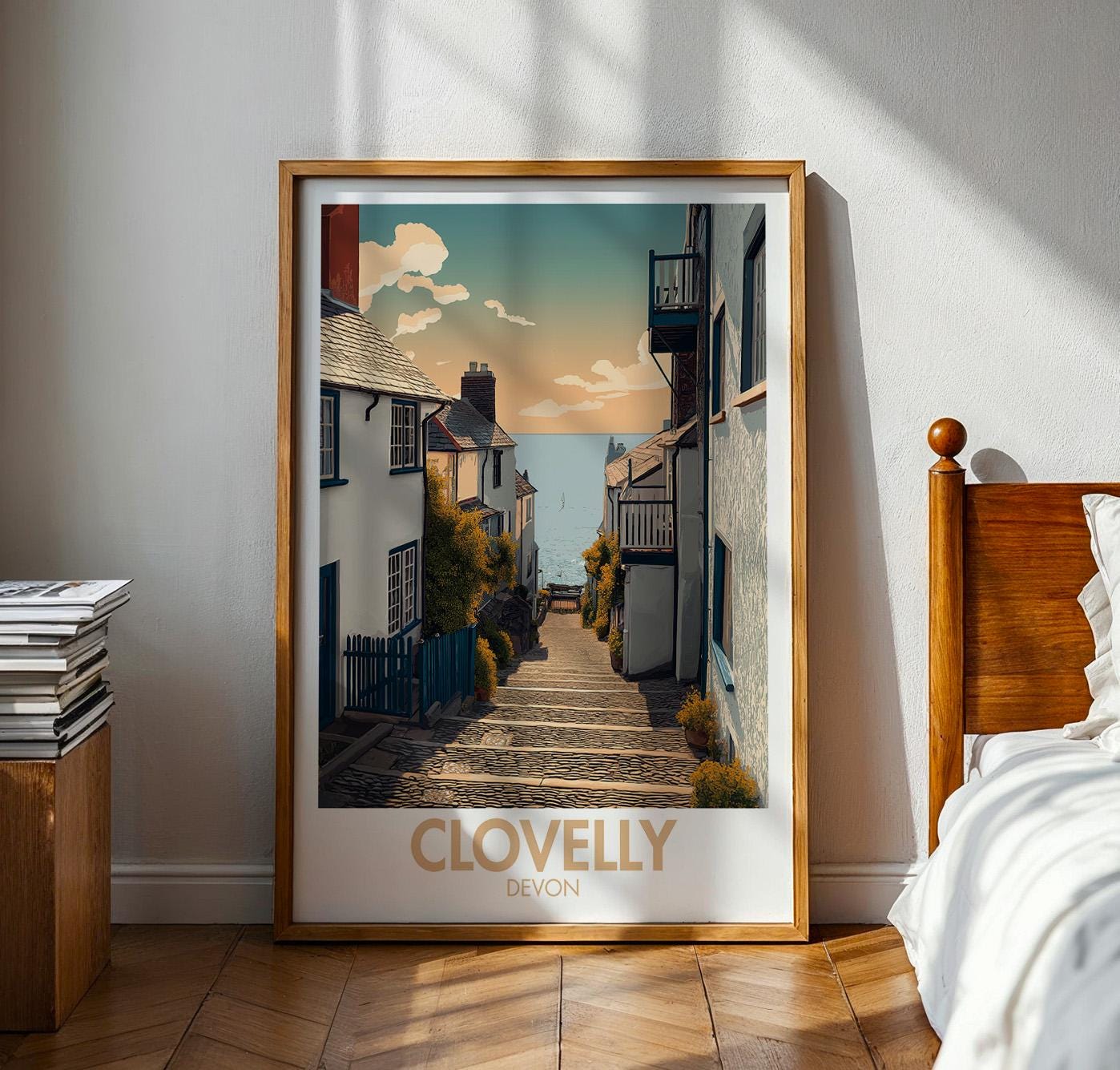 Clovelly Poster
