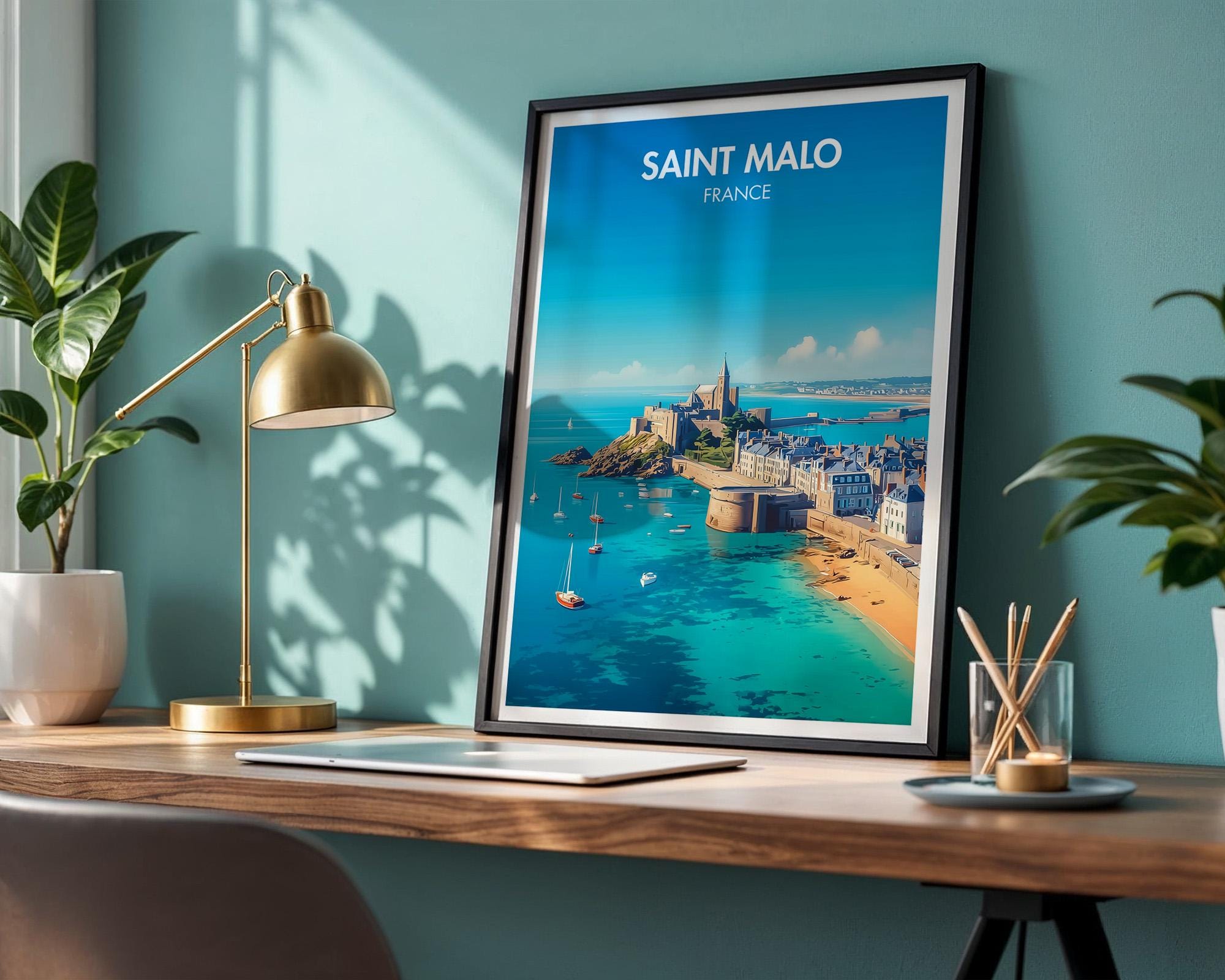 Saint Malo Poster