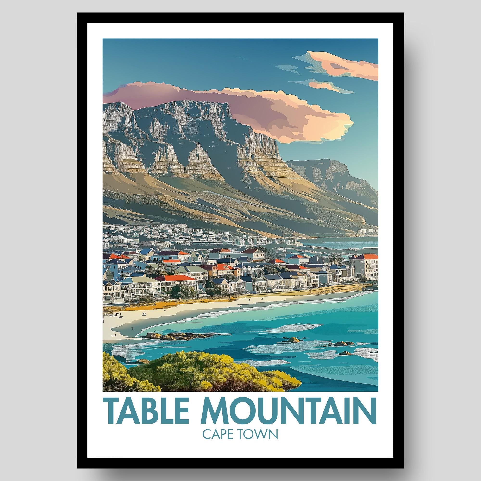 Table Mountain Poster