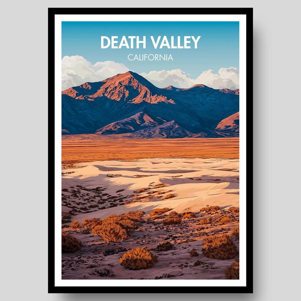 Death Valley Poster - WanderWall